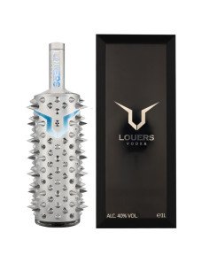 Vodka Louers + Caixa de Madeira 100cl 2