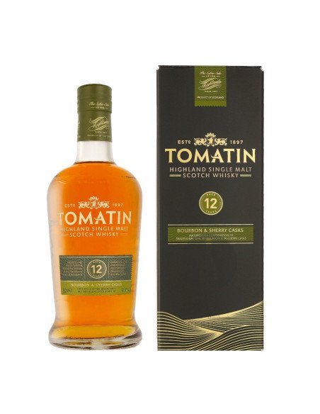Whisky Tomatin 12 Anos 70cl