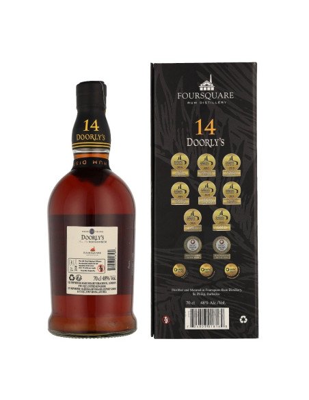Rum Doorlys 14 Years + Caixa 70cl