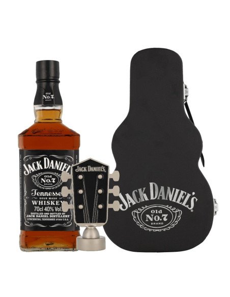 Whisky Jack Daniels Guitar Giftbox 70cl