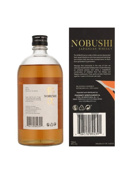 Whisky Nobushi Japanese +GB 70cl