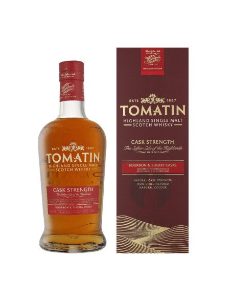 Whisky Tomatin Cask Strength +GB 70cl