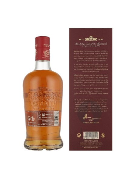 Whisky Tomatin Cask Strength +GB 70cl