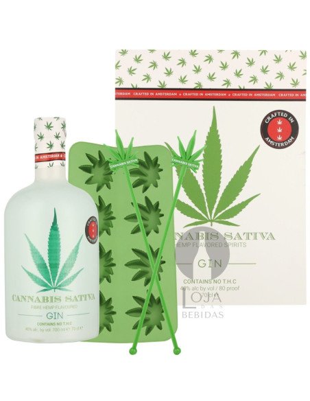 Gin Cannabis Sativa Gin Giftpack 70cl