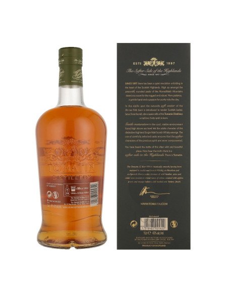 Whisky Tomatin 12 Anos 100cl