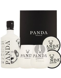 Gin Panda Organic Black Box 70cl + 2 Glasses