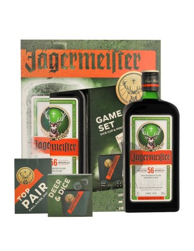 Licor Jagermeister + Gameset 70cl