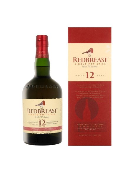 Whisky Redbreast 12 Anos+CX 70cl