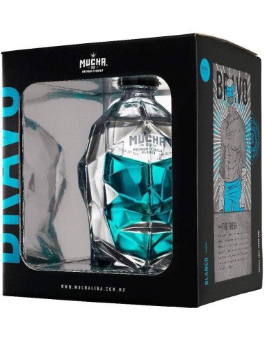 Tequila Mucha Bravo Blanco 70cl