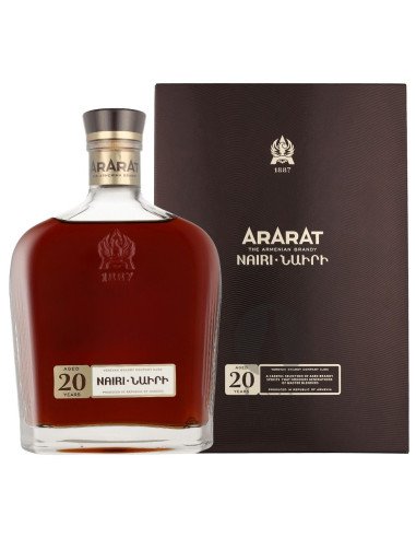 Brandy Ararat 20 Years Nairi + caixa 70cl