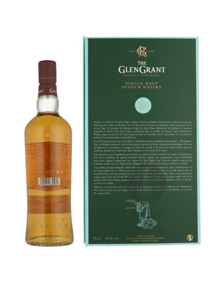 Whisky Glen Grant 12Anos + 2 copos 70cl
