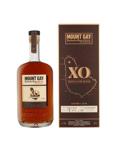 Rum  Mount Gay XO Triple Cask Blend + Caixa 70cl