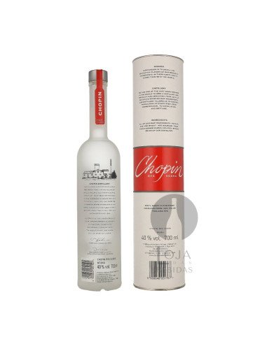 Vodka Chopin Rye + Caixa 70cl