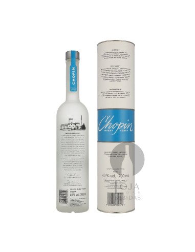 Vodka Chopin Wheat + Caixa 70cl