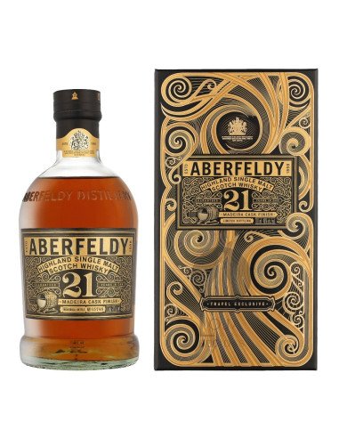 Whisky Aberfeldy 21 Anos Madeira Cask + Caixa 70cl