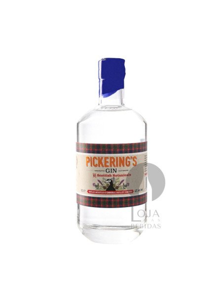 Gin Pickerings Gin Scottish Botanicals 70cl
