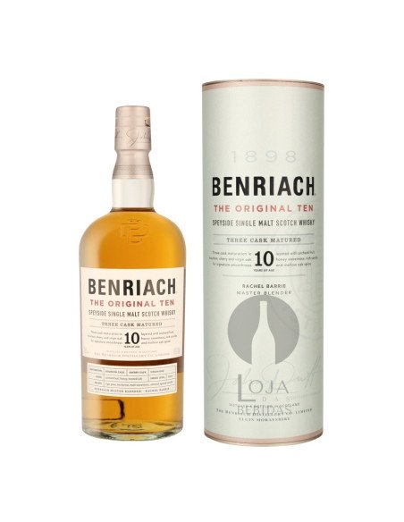 Whisky Benriach 10 Years The Original Ten + Caixa70cl