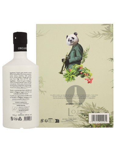 Gin Panda Gin Organic Floral Box + Copos 70cl
