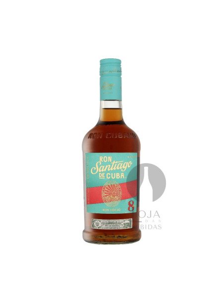 Rum Ron Santiago de Cuba 8 Anos 70cl