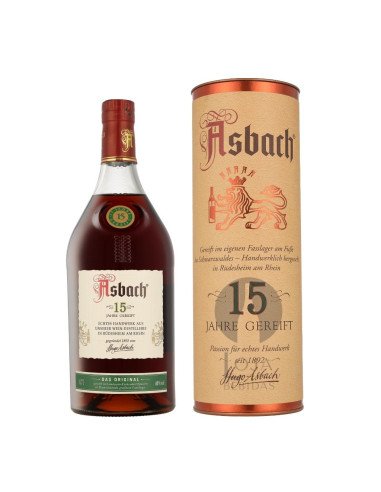 Brandy Asbach 15 Anos + Caixa 70cl