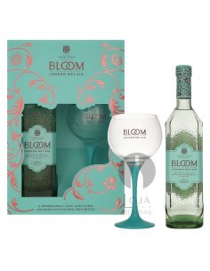 Gin Bloom London Dry Gin+ Copo 70cl
