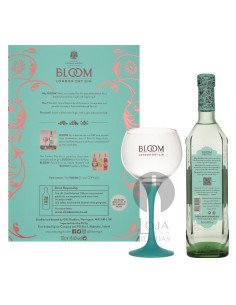 Gin Bloom London Dry Gin+ Copo 70cl 2