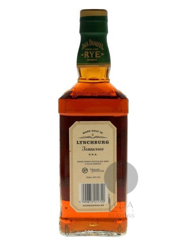 Whisky Jack Daniels Straight Rye 70cl