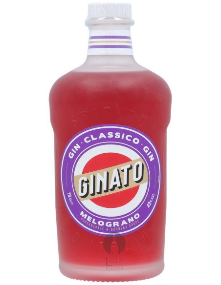 Gin Ginato Melograno Pomegranate & Barbera Grape 70cl