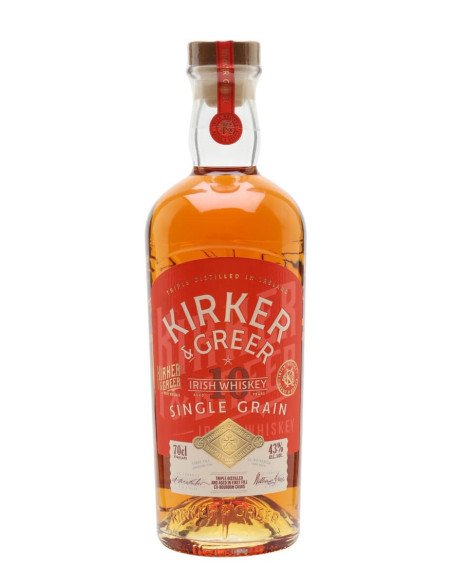 Whisky Kirker & Greer Shamrock 10 Years Single Grain 70cl