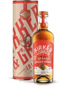 Whisky Kirker & Greer Shamrock 10 Years Single Grain 70cl 2