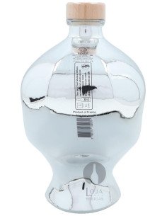 Vodka Outerspace Alien Head Chrome Ed + 2 Copos 70cl 2