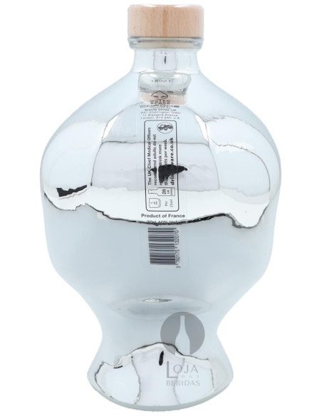 Vodka Outerspace Alien Head Chrome Ed + 2 Copos 70cl