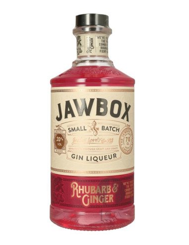 Jawbox Gin Liqueur - Rhubarb & Ginger 70cl