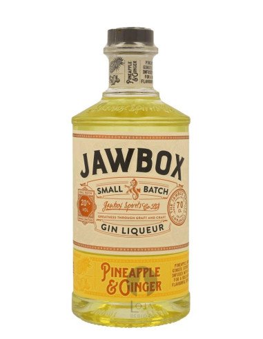 Jawbox Gin Liqueur - Pineapple & Ginger 70cl
