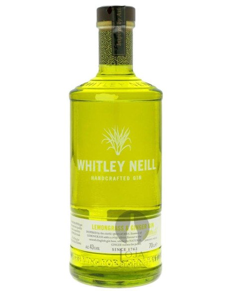 Gin Whitley Neill Lemongrass & Ginger 70cl