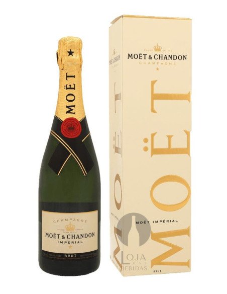 Champagne Moet & Chandon Brut Imperial + Caixa 75cl
