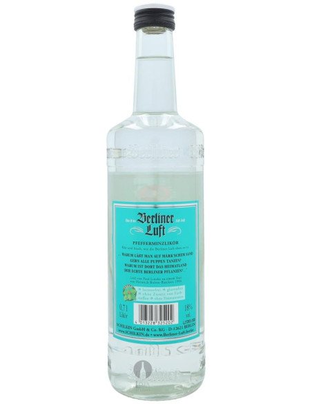 Licor Berliner Luft Pfefferminz 70cl